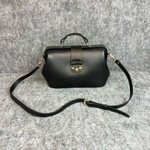 Tefia Leather Doctor's Bag Crossbody Bag Brand based Ukraine Retail Price  $259